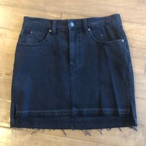Madewell mini denim skirt
